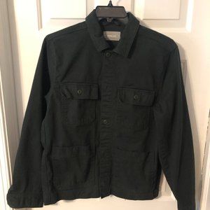 Everlane Denim Jacket - Dark Forrest Green